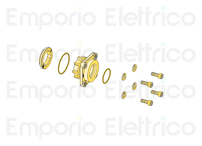 fadini Ersatzteil der Halterung der kompletten Welle für aproli 480 480108