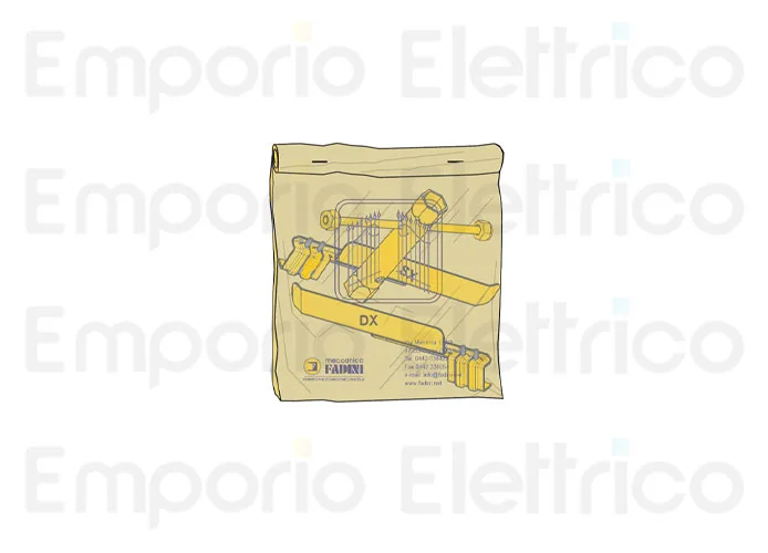 fadini Ersatzteil der Packung des rohrförmigen Entriegelungsschlüssels fürr fibo 300 30058