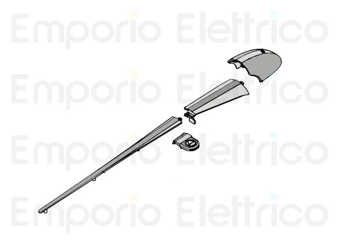 beninca Ersatzteil der Abdeckung der Kunststoffen bob30 für bob3024 9686769