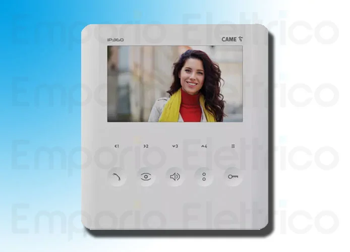 came bpt Video-Innenstation mit Freisprechfunktion plx v ip weiss 840ch-0190