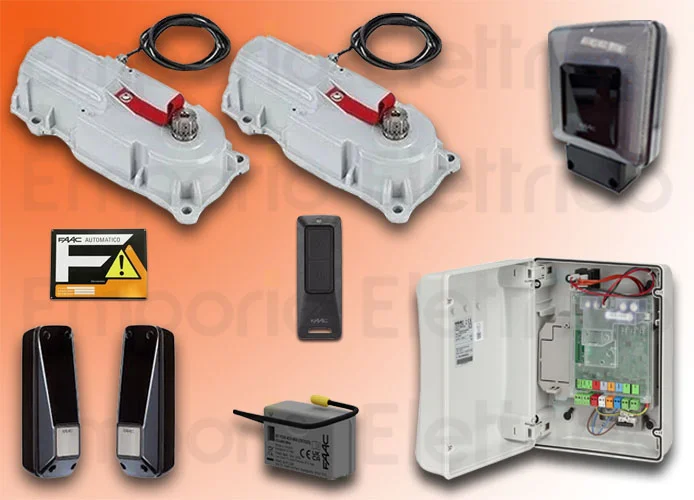 faac Torantrieb Kit 24v power kit 24 perfect 60 120018