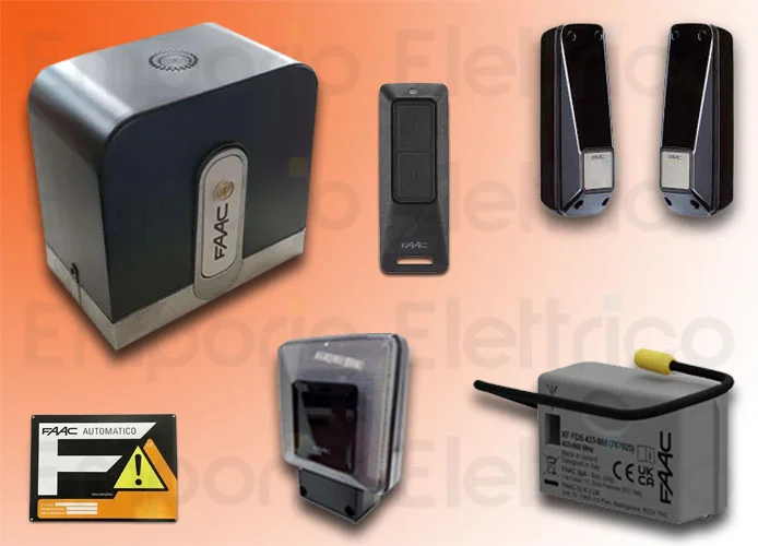 faac Torantrieb Kit 24v rapid kit perfect 60 120012