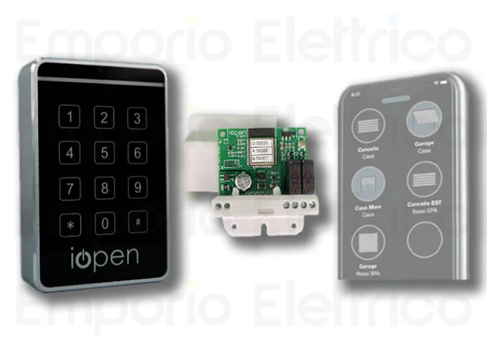 iopen Kit Fern- und Ortssteuerung mifare 125 khz oder numerischer Pin iopen start wg