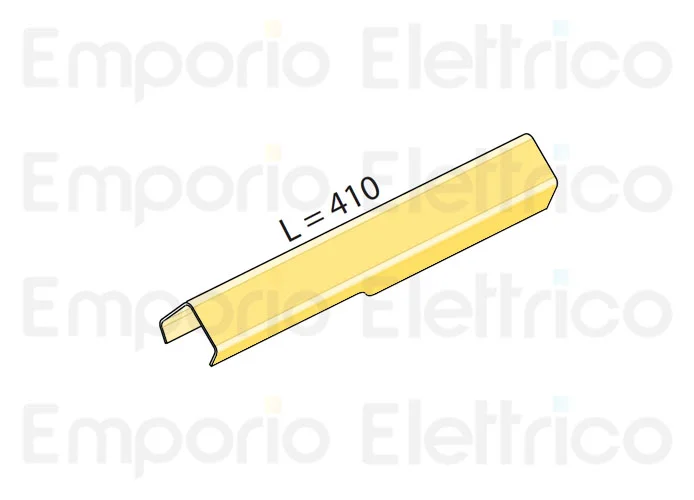 fadini Ersatzteil des Gehäuses aus eloxiertem Aluminium für 150 mm Nutzhub für hindi 880 evo 87039