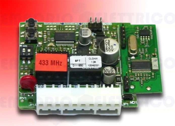 bft Zweikanaliger Rolling-Code-Steckempfänger 433 mhz clonix 2 2600152 d111662