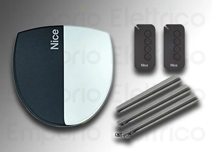 nice Kit Torantrieb für Sektionaltore und Schwingtore 24v spinbus spin20bdkce