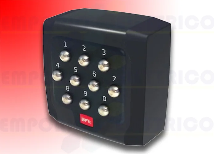 bft Vandalensichere Digitaltastatur zur Aufputzmontage q.bo pad 2600835 p121025