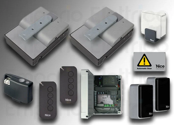 nice Torantriebe Kit für Drehtore s-fabkit 2124 bd sfab2124bdkce