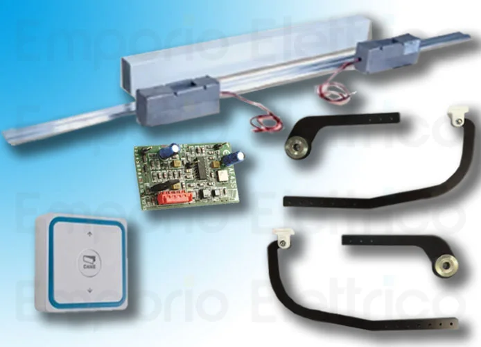 came Automation Kit zwei Flügeltüren mit zwei Platten voilà 24v 001uv02 uv02 