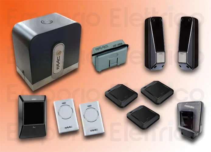 faac Torantrieb Kit 24v dc 400 kg cyclo kit perfect 105916fr