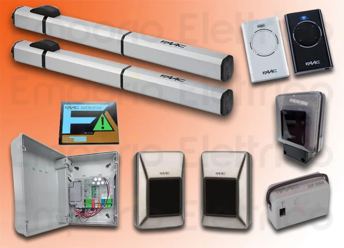 faac Torantrieb Kit für Drehtore 24v hybrid plus integral 105684