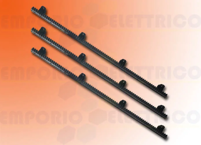 faac Nylon-Zahnstange aus Kunststoff 30x20 Modul 4 - 3 Meter - 490333 3