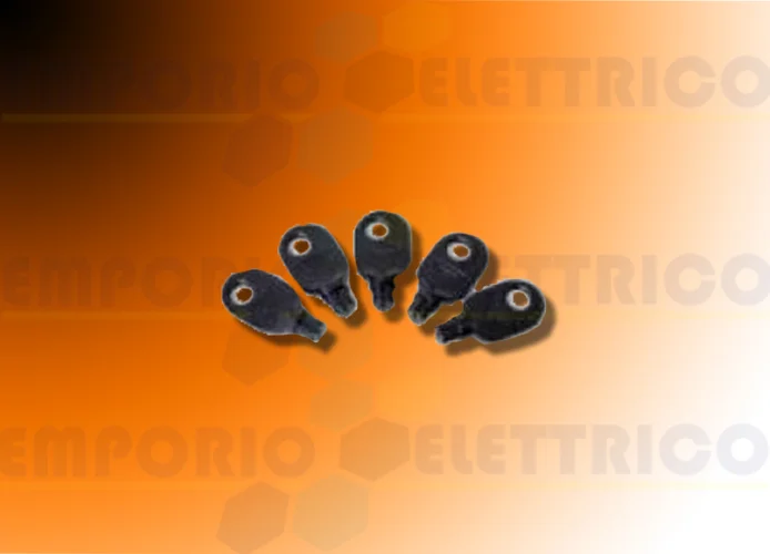 cardin 5 Dreikantschlüsseln aus Kunststoff trgkey