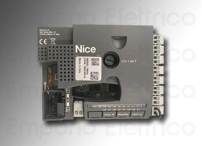 nice Ersatzsteuerung Serie robus rba3