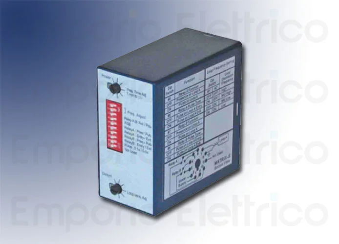 genius sistema rilevamento veicoli monocanale rmg 1 6100131