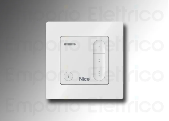 nice Bidirektionaler 3 Kanal-Wandsender, weiß domi3wc