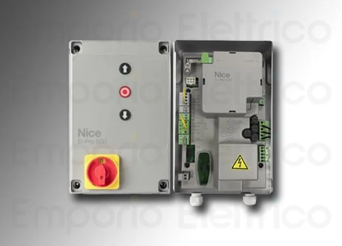 nice Steuerung für 1 Motor 230vac - 400vac d-pro500 dpro500