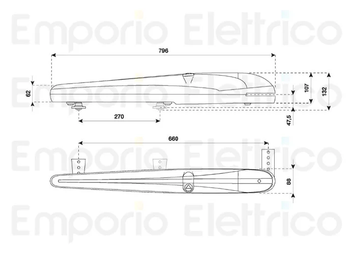 beninca pagina ricambi per motore BOB3024.DK