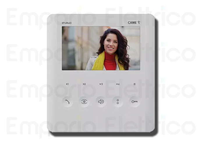 came bpt videocitofono vivavoce plx v ip colore bianco 840ch-0190