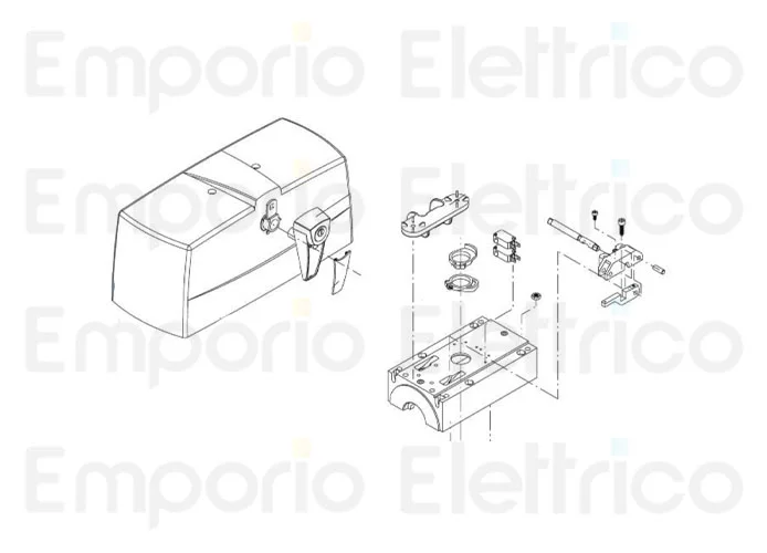 beninca ricambio carter per premier 9686355