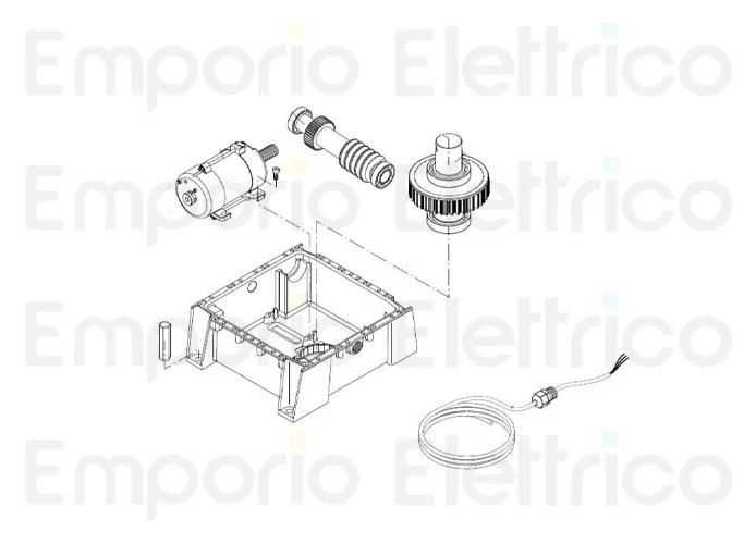 beninca ricambio cavo alimentazione du.350/n/v/vn 9686371