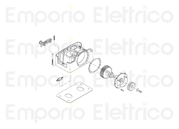 beninca ricambio ingranag. est. x ri.5k/e/15k/15k/15m/15t 9686032