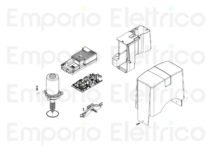 beninca ricambio cp.b24-d120 centrale per 1524/624-1c/se 968607038