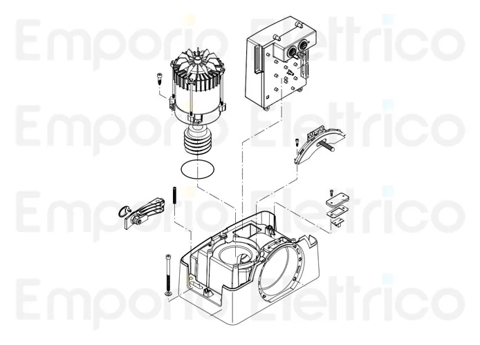 beninca ricambio carter riduttore x bull 9686327