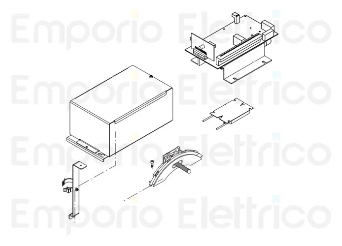 beninca ricambio resistore di frenatura fbr 600 9688350