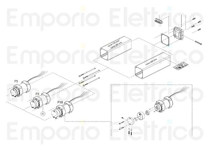 fadini ricambio fondello pistone per hindi 880 evo 87089