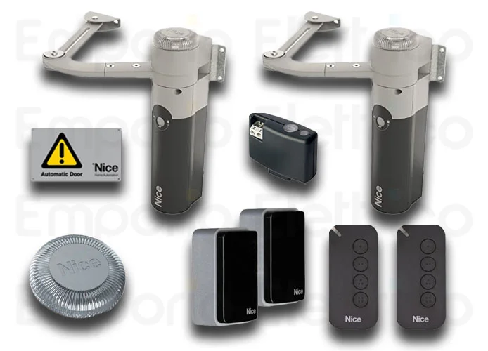 nice kit automazione cancelli a battente walkykit 2024 bd walky2024bdkce