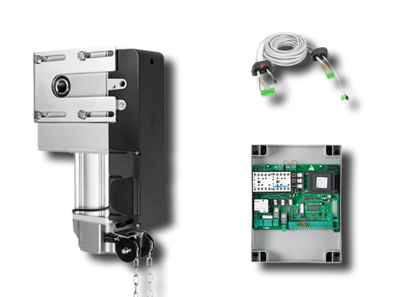 beninca kit automazione per porte garage e indutriali 230v kvn.m20 esw 9592622