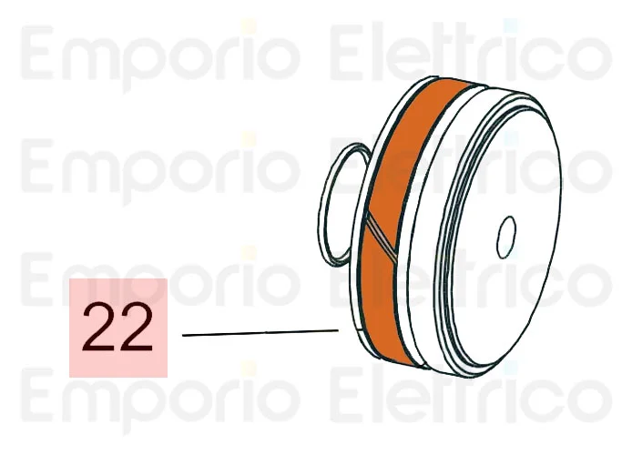 faac ricambio anello pist.e/gt 70x65-9,7/102 7049195