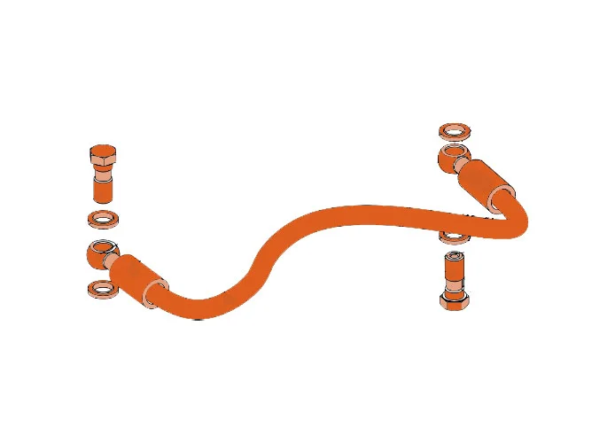 faac ricambio gruppo tubo fless. occ/occ. 63000112