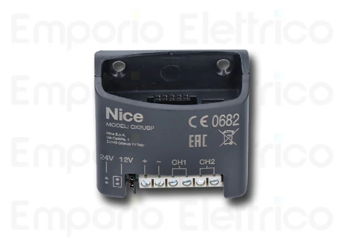 nice interfaccia hardware universale ricevitori a innesto serie oxi ox2ubp
