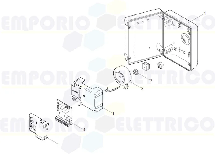 faac spare parts page for e024s