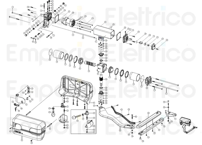 fadini spare part complete accessory pack for aproli 280 batt 2801001