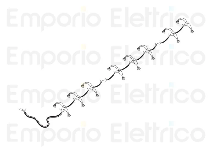 fadini spare part electrical cable with 16 LED spotlights for bayt 980 97382