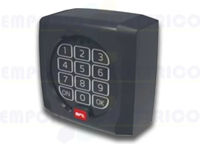 bft wireless digital keyboard q.bo touch 433 mhz 2600834 p121024 ( ex p121019 )