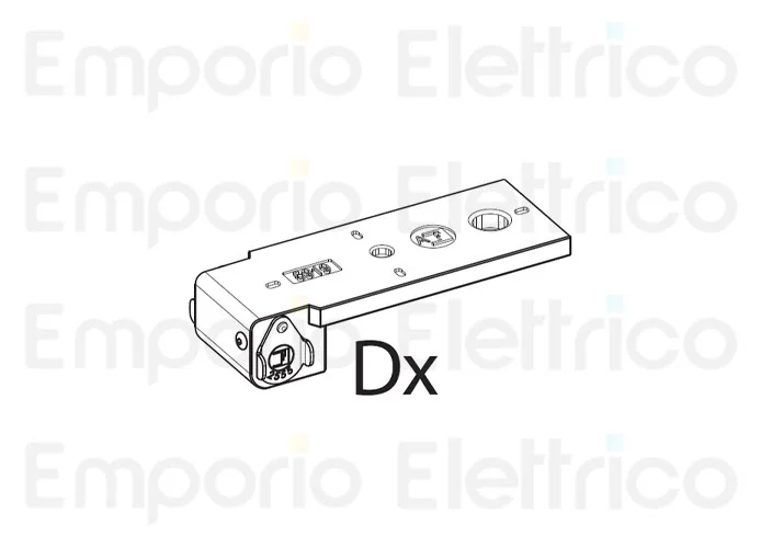 fadini ricambio piastra inferiore in acciaio destra completa per combi 740 740170