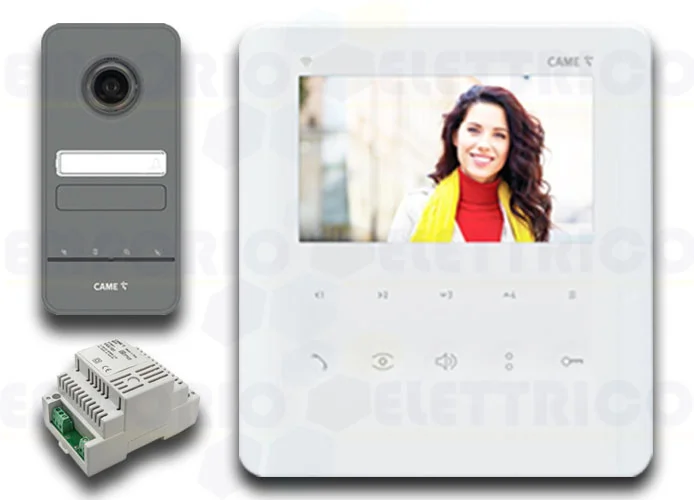 came bpt single-family video intercom kit x1 kit video plx wifi + lhs 8k40cf-042