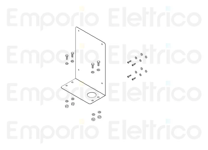 fadini spare part fixing plate for programmer box for fibo 300 30063