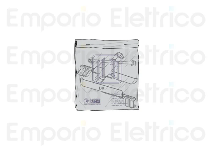 fadini spare part tube release key package for fibo 300 30058