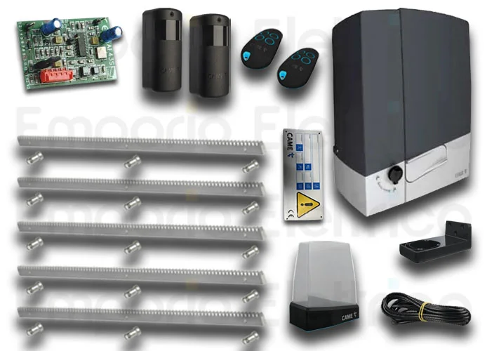 came automation kit bxv plus 801ms-0580+5 mt galvanised rack emp8k01ms-057cremz5