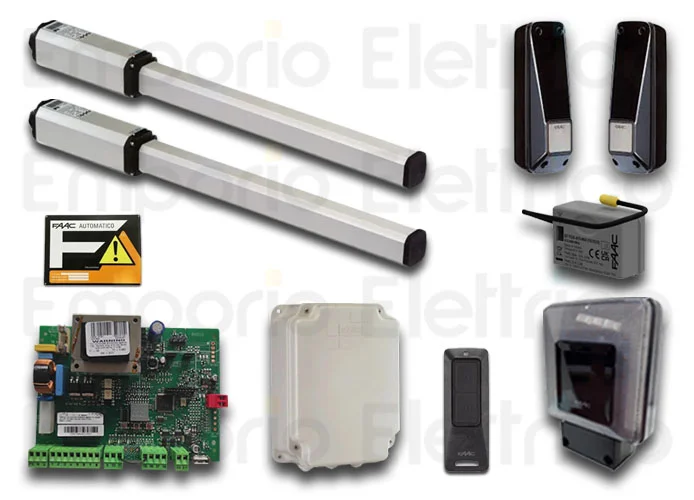 faac automation kit 230v ac leader kit perfect 60 120013