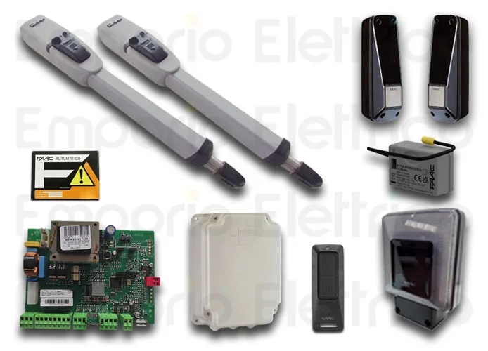 faac automation kit 230v master kit perfect 60 120015