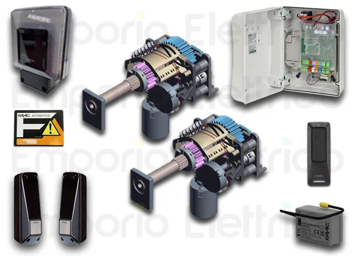 faac automation kit s2500i 24v high kit perfect 60 120020 (ex code 104250445)