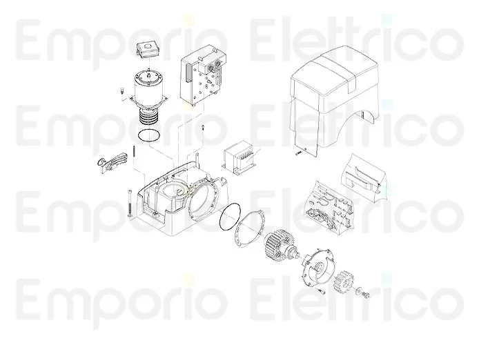 beninca ricambio finecorsa magnetico x bull1024/424/624.s 9688088