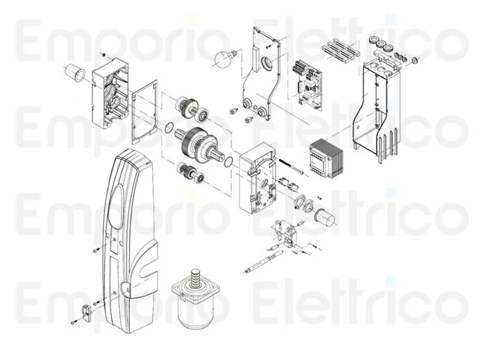 beninca spare part transformer for zed 24 x bull424/624 9686177