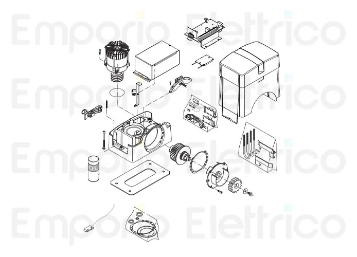 beninca spare parts page for motor bull17 omi